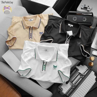 Áo polo nam trơn perfect, áo thun có cổ vải cá sấu, áo thun polo cổ trụ thời thượng