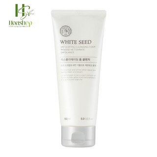 Sữa Rửa Mặt Làm Trắng Sáng Da WHITE SEED EXFOLIATING CLEANSING FOAM