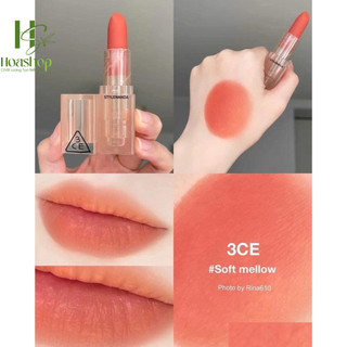 Son thỏi lì, mịn môi 3ce soft matte lipstick