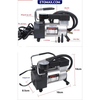 [ GIÁ HỦY DIỆT ] Máy nén khí bơm hơi mini 12V