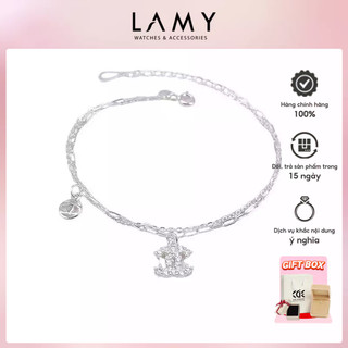 Lắc tay bạc cde interlocking circles bracelet silver cde2168sv - lắc tay bạc ý 925