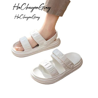 Dép sandal nữ 2 quai ngang eva siêu nhẹ mới