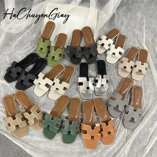 Dép Nữ Chữ H Da Mềm HCG