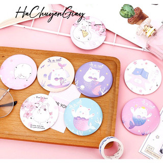 Gương mini cầm tay tiện lợi
