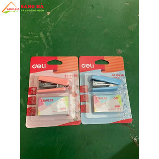 Dập ghim mini số 10 - kèm lõi ghim deli - e0254