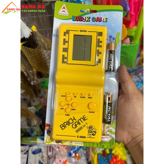 Máy chơi game cầm tay Brick Game E9999 Tặng kèm pin