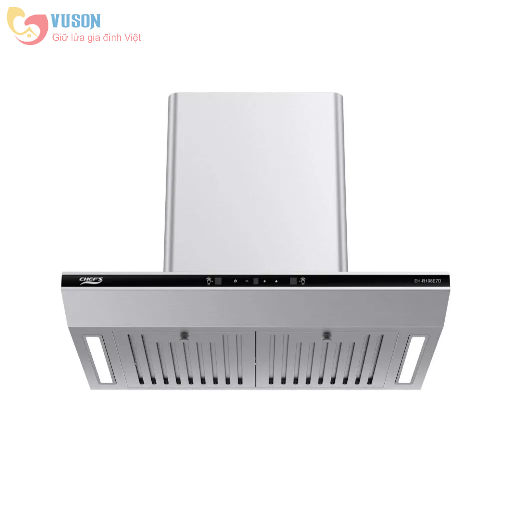 Máy hút mùi Chefs EH-R108E7D - Treo tường, Inox, 700mm x 500mm x 488-968mm