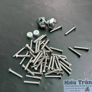 Ốc lắp gù sh mode -sh350 kèm ắc đóng gù nhôm