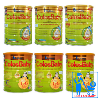 [Quét mã tích xu] Sữa Bột VitaDairy ColosBaby Gold 0+/1+/2+ Vị Thanh Nhạt/ Vị Tự Nhiên Hộp 800g