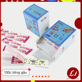 Hộp 100 miếng URGO HỌA TIẾT , gạc y tế tiện lợi cho gia đình và cho bé