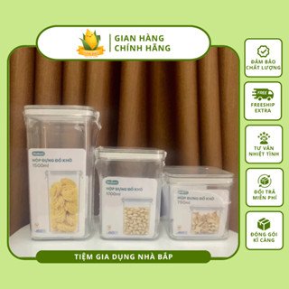 Hộp Đựng Thực Phẩm, Hộp Đựng Đồ Khô Hokori Việt Nhật (MS;6590-6591-6592)