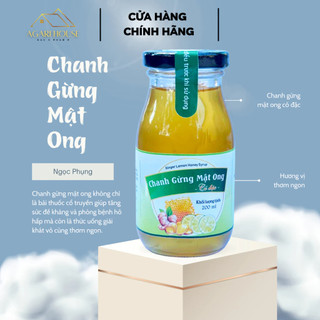 Siro chanh gừng mật ong ngọc phụng hũ 200ml