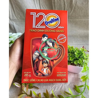 Thức uống cacao lúa mạch dạng bột ovaltine - hộp 285g_date: t6.2025