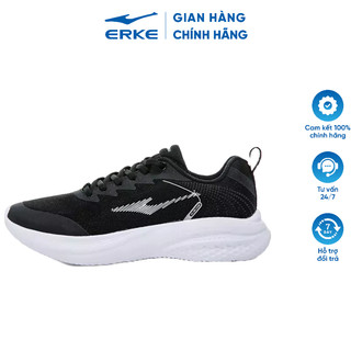 Giày chạy thể thao nữ ERKE Cloudy công nghệ đế tạo bọt khí tăng độ đàn hồi 12123203139
