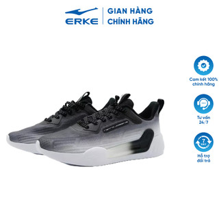 Giày thể thao nam ERKE giày chạy bộ thoáng mát với đế êm ái giúp bảo vệ đôi chân 11122220340