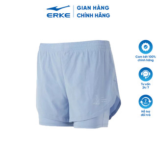 Quần đùi thể thao nữ WOMEN SPORTS ERKE chất liệu cao cấp, co giãn thoáng mát 12222254312