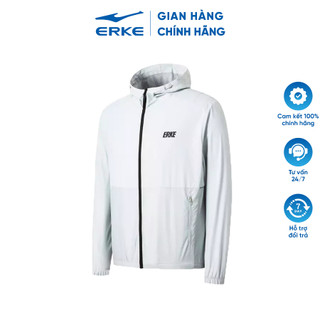 Áo khoác gió thể thao nam CROSS TRAINING ERKE áo khoác gió chất liệu cao cấp chống nước 11222303231