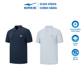 Áo polo ngắn tay nam ERKE-Micro Collar Polo chất liệu cao cấp, thoáng mát 11224203370