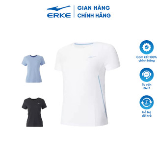 Áo thun thể thao nữ ERKE chất liệu thoáng mát 12222291304