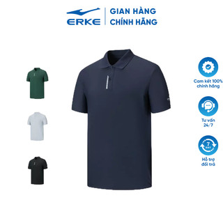 Áo polo thể thao nam ERKE, áo thể thao 11224203008