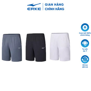 Quần shorts thể thao nam erke chất liệu thoáng mát 51224203017
