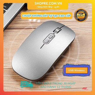 Chuột máy tính không dây FMOUSE M103 pin sạc cao cấp - Bảo hành 12 tháng - Bản Wireless