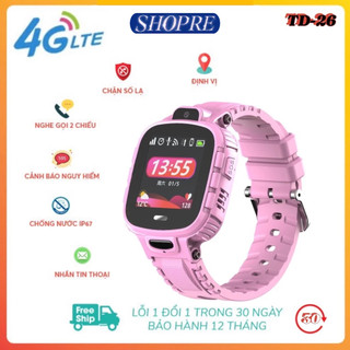 ĐỒNG HỒ THÔNG MINH TRẺ EM TD26W NGHE GỌI CHỐNG NƯỚC - TIẾNG VIỆT - ĐỊNH VỊ 3 LỚP SIÊU CHÍNH XÁC