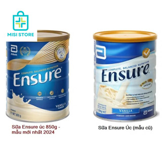 (date 2026) Sữa Ensure Úc 850g vị vani mẫu mới (đi airline, đủ bill)