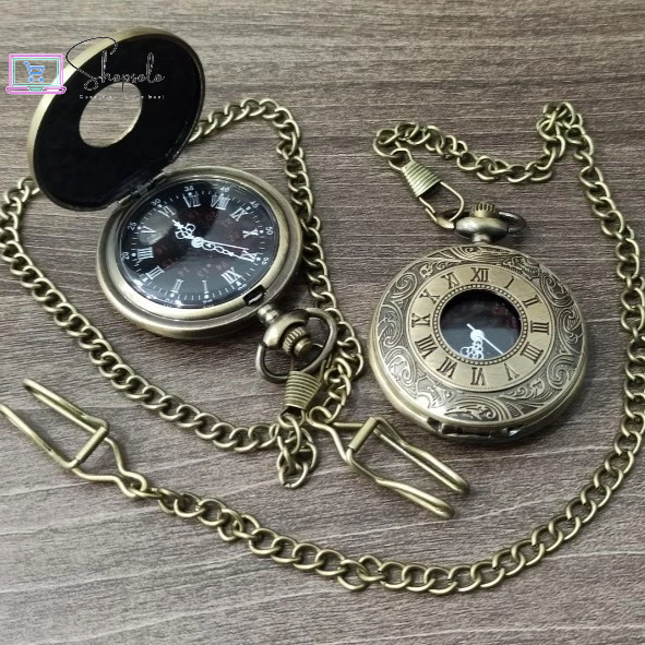 Đồng hồ quả lắc phong cách Retro kim loại