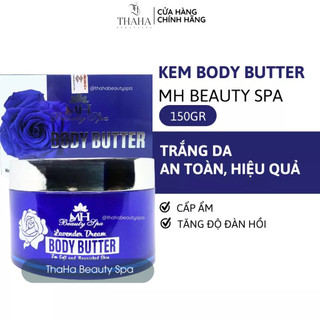 Kem body butter 150g mh beauty spa, dưỡng trắng da, dưỡng ẩm, tăng độ đàn hồi