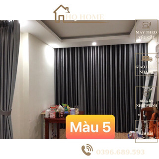 Rèm vải 1 lớp combo