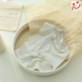 Combo 5 quần lót su lụa cạp phối ren tim mềm mại (quần ren tim)