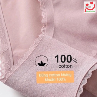 Combo 5 quần lót su lụa cạp phối ren tim mềm mại (quần ren tim)