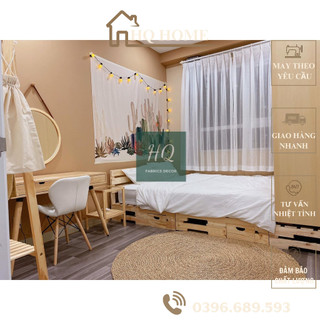 Rèm voan trang trí - Rèm voan mỏng nhiều kích cỡ - Rèm HQ Decor