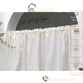 Rèm,Màn hoạ tiết Hoa cúc Daisy thơ mộng