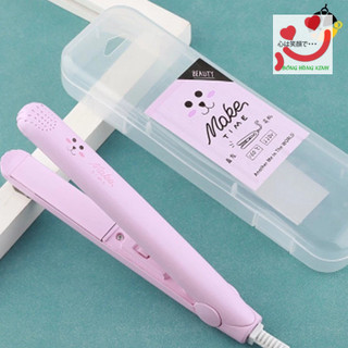 Máy Uốn Tóc Duỗi Tóc Mini Đa Năng Máy Làm Tóc Mini Máy Là Tóc Nhỏ Gọn