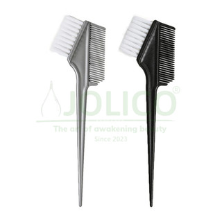 Lược nhuộm tóc thiết kế 2 đầu lược chải & đầu cọ phết