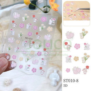 STICKER NAIL 5D, STICKER NỐI DÁN TRANG TRÍ MÓNG [DỤNG CỤ TRANG TRÍ NAIL]