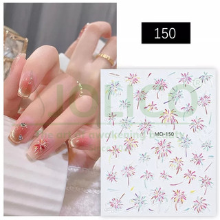 Sticker Dán Móng JOYFUL Hình Pháo Hoa - Sticker FireWork [DỤNG CỤ TRANG TRÍ NAIL]