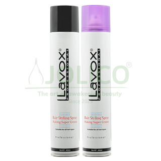 Keo xịt tóc lavox tạo nếp tóc giữ nếp tóc bồng bềnh 420ml