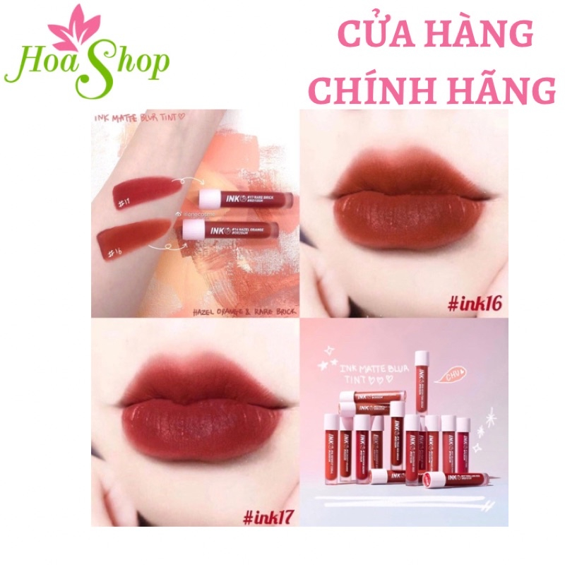 Son kem lì Peripera Ink Matte Blur Tint