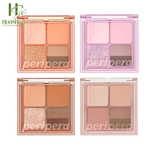 Màu Mắt 4 Ô Peripera Ink Pocket Shadow Palette