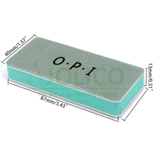 Buffer 2 Mặt OPI Xanh, Phao Đánh Bóng Móng [Phụ Kiện Nail]