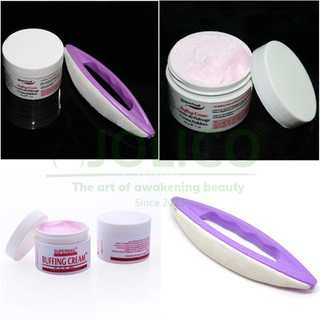 Cây đánh bóng móng cán tím - kem đánh bóng móng buffing cream