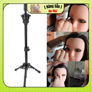 [Hàng Sẵn] Chân đầu canh sắt 3 chân để gắn đầu manocanh học cắt tóc uốn ép nhuộm tóc CoinisiCoo