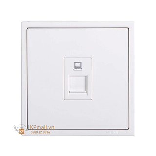 Module ổ cắm dữ liệu mạng đơn Cat6 Simon i7 705218