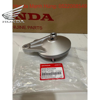 Bát phanh sau - má đùm honda wave s110, rs110. 43100kww640zb