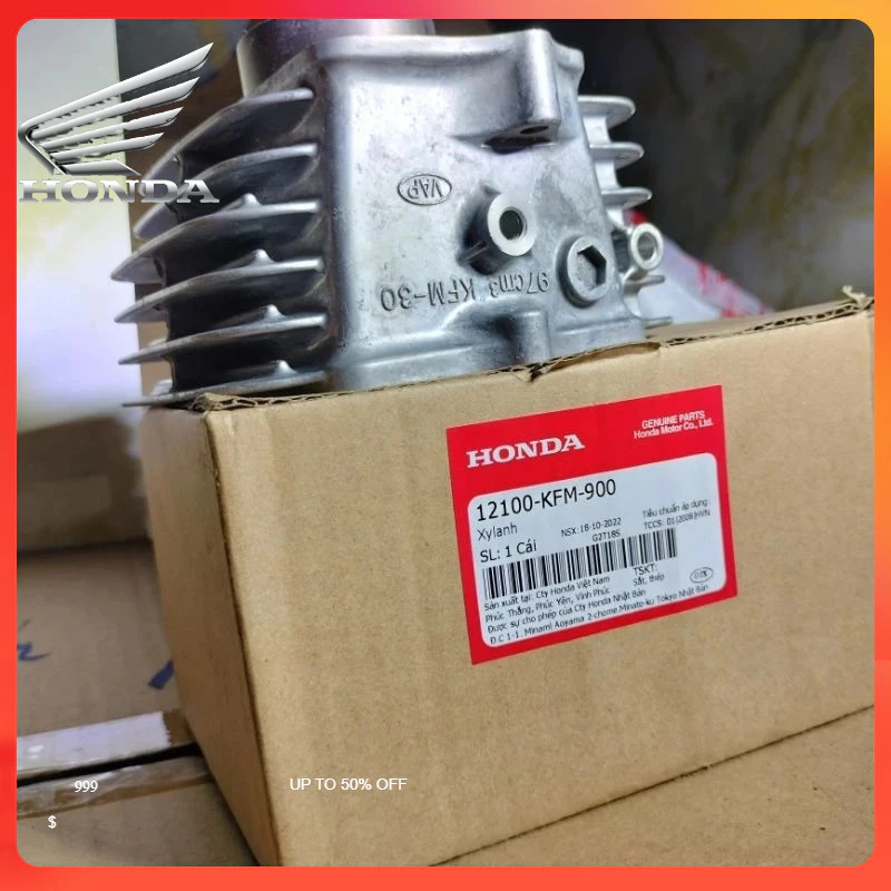 Xylanh HONDA DREAM 100, WAVE 100 ( 12100KFM900 ) Xylanh