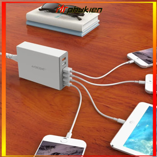 BỘ SẠC 5 CỔNG, 6 CỔNG ORICO, QICENT CÓ HỖ TRỢ SẠC NHANH CHO NHIỀU MÁY HÀNG XỊN - MrPhukien