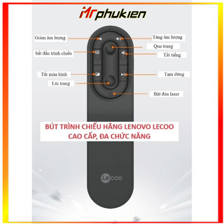 BÚT TRÌNH CHIẾU LE.NOVO LECOO CAO CẤP 9604, LOGI R500 TIA LASER ĐỎ TẶNG KÈM PIN - MrPhuKien